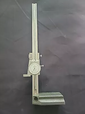 Vintage 10” Mitutoyo No. 509-304 Vernier Height Gage Machinist Inspection Layout • $41