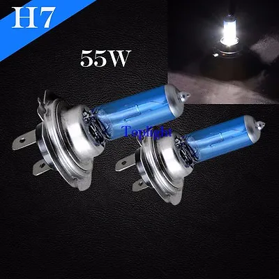 H7 Xenon Halogen Headlight 55w Bright White 5000K Lamp Light Bulb #c7 High Beam • $8.40