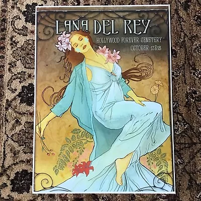 Lana Del Rey - Gig/concert Poster! California (2014) • £9.99