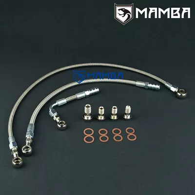 Turbo Oil & Water Line Kit For VOLVO 850 S70 C70 N2P23HT TD04HL 16T 18T 19T • $72.19