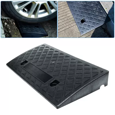 1 Pc Rubber Ramp For Driveway Threshold Ramp   Ramp For Scooter  Wheelchair Ramp • $38.99