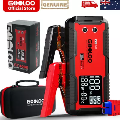 4000A Jump Starter Portable Power Bank Booster Pack Battery Charger Emergency AU • $49.99