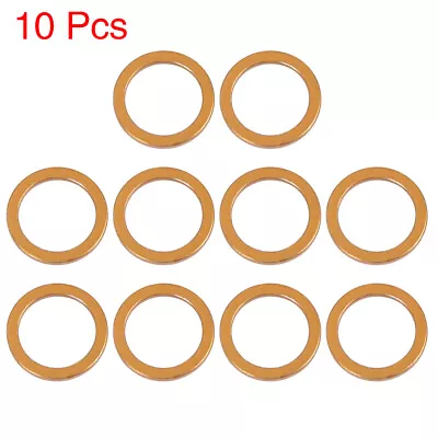 10pcs 25mm ID 33mm OD Motorcycle Exhaust Muffler Pipe Gasket For Jiangling JH70 • $9.49