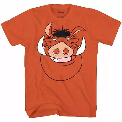 Disney Lion King Pumbaa Face Big Smile T-Shirt • $19.99