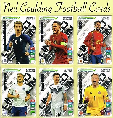 Panini ROAD TO EURO 2020 Adrenalyn XL ☆☆☆☆☆ LIMITED EDITION ☆☆☆☆☆ Football Cards • £0.99