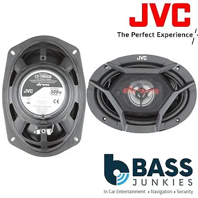 JVC CS-DR6930 3 Way 1000 Watts A Pair 6x9 Rear Parcel Shelf Car Van Speakers • £44.95