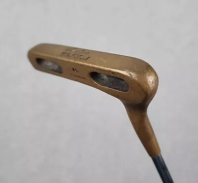 Matzie Golf Club Putter Velvet Touch RH Brass Head Steel Shaft • $11.94