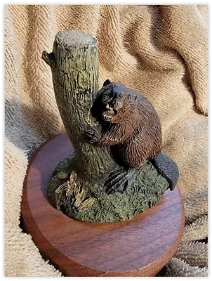 $11.11 • Buy Hamilton Wildlife Bronze Figurine: The Beaver