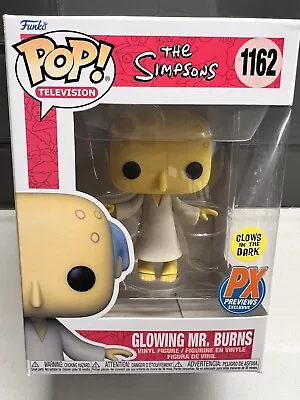 New Funko Pop! Glowing Mr. Burns PX Previews Glows In Dark #1162 The Simpsons  • $13.99