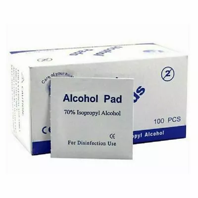 £2.49 • Buy Fastaid Top Quality 70% Isopropyl Alcohol Swabs Wipes Cpu Nail Heatsink Tattoo