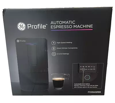 GE Profile 1 Cup Semi Automatic Smart Espresso Machine Built In Grinder Frother • $274.99