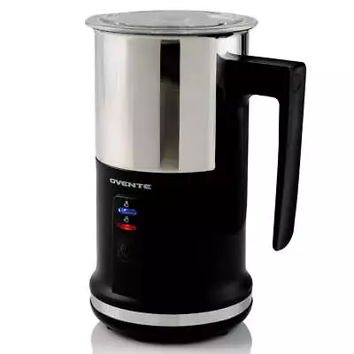 Electric Stainless Steel Milk Frother And Steamer Non Stick Milk Warmer Black • $32.88