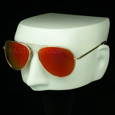 Sunglasses Aviator Style Unbranded Men Women New Retro Vintage Lens Blocking • $7.95