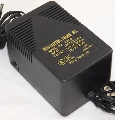 MTH 40-1000 Z-1000 Power Supply Pack AC 100 Watts C-8 Brick Works Transformer #2 • $119.95