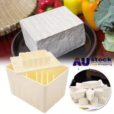 Tofu Maker Press Mold DIY Homemade Tofu Cheese Cloth Cuisine Making Machine AU • $16.99