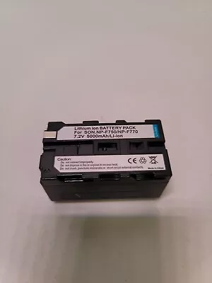 Li-Ion Battery Pack For Sony NP-F750/F770 7.2V 5000mAh • $14