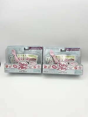 HASBRO Lot Of 2 Sealed PACKAGES Each 10 Packets DOLL FOOD For BABY ALIVE Doll  • $41