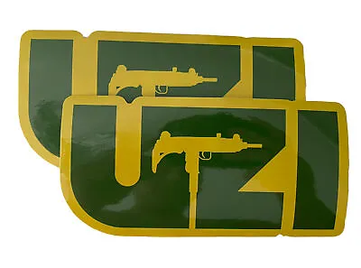 UZI GUN Stickers Decals Sig Sauer Gun Stickers HK GUNS RUGER Decal • $4.99