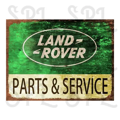 Land Rover Retro Replica Vintage Style Metal Tin Sign/plaque HOME Decor • £3.50