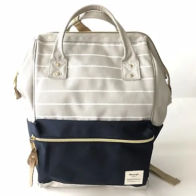 $17.99 • Buy Himawari Travel School Backpack With USB Charging Port Doctor Work Bag Blue Gray