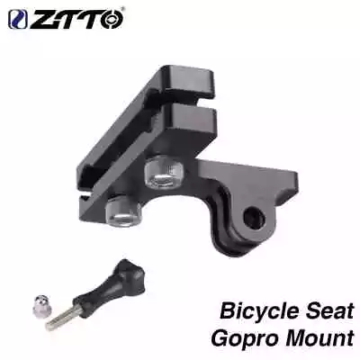 Bicycle GoPro Saddle Mount Rail Clamp Racing Seat Hero 4/5/6/7 Road Mtb ZTTO • $16.69