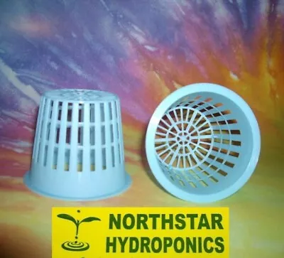 3  Net Pot Cup 15 Count Heavy Duty Hydroponic Grow Kit FAST NEXT DAY SHIP OUT  • $10.95