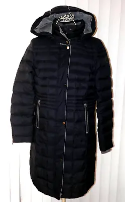 Women's Premium Quality S. Oliver Long Down Jacket Coat 10 Medium • $49.50