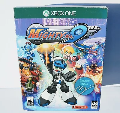 NEW Mighty No. 9 Signature Collector's Edition Box Set  Figurine Mega Man Remake • $34.77