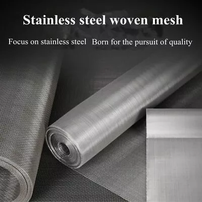 $414.49 • Buy Stainless Steel Filter 80 100 120 200 300 400 500 Mesh 180-25 Micron Filtration
