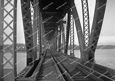 39.	ORIGS NEGS Maine Central Carleton Bridge Scenes Bath Two Original 2 ¼ X 3 ¼ • $4