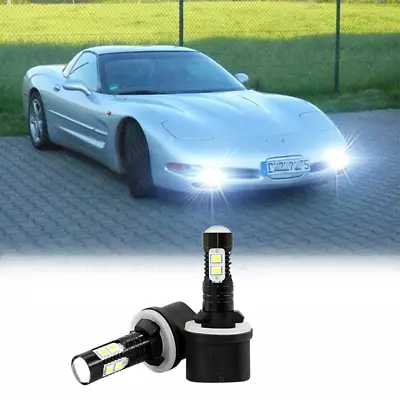 2x For 1997-2004 C5 Corvette HID LED SUPER BRIGHT Fog Light Conversion Bulbs Kit • $12.79