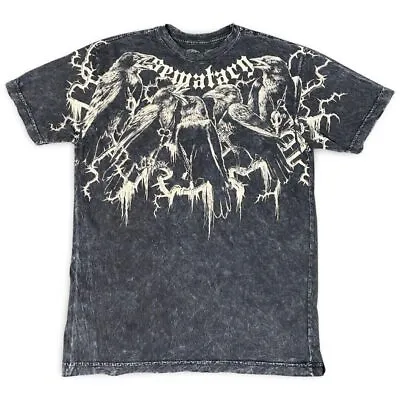 Affliction X Sematary Crows Limited Edition Men's T-shirt Haunted Mound • $120