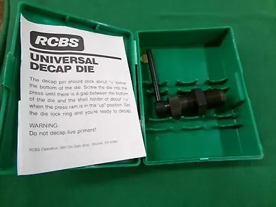 Foster Collet Style Bullet Buller .223 Remington In Rcbs Hard Case • $14.95