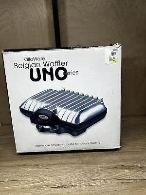 Tested~ VillaWare Belgian Waffler Square Waffle Maker Uno Series Model 2000 • $67.99