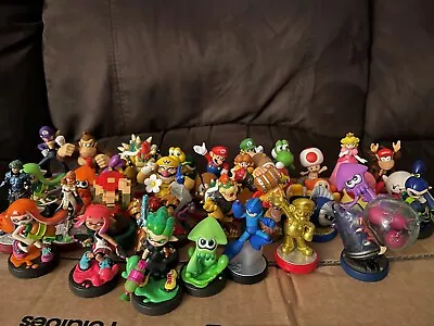 $30 • Buy Nintendo Amiibo Super Mario Splatoon Kirby Mega Man Fire Emblem Like New