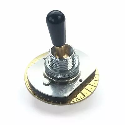 Free-way 3X3-05 Ultra 3 Way 6 Position Toggle Switch Nickel Black+cream Tips • $48.83