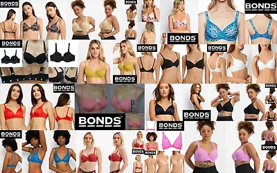 Bonds Underwire & Wire Free Bras Clearance Prices 10 12 14 16 18 B C D DD E F G • $29.95