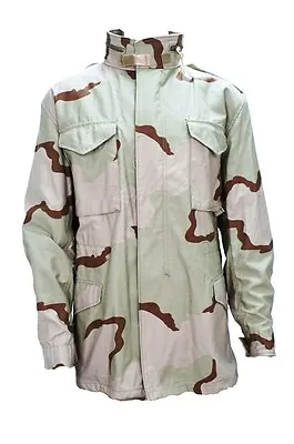 GI M65 Field Jacket 3 Color Desert Camo Genuine US Military Issue - Used • $34.99