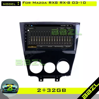  Android 13 GPS Navi Stereo Radio Wifi MP5 CarPlayer For Mazda RX8 RX-8 03-10 • $279