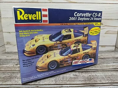 Revell Corvette C5-R 2001 Daytona 24 Hour Sports Car Model Kit • $24.99