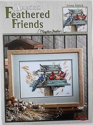 Marjolein Bastin Lenarte America's Feathered Friends 171x116 Cross Stitch Chart • $14.99