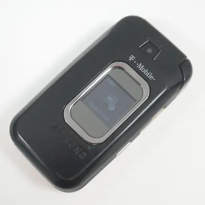 Samsung SGH-T229 Black/Silver T-Mobile Flip Phone • $29.99