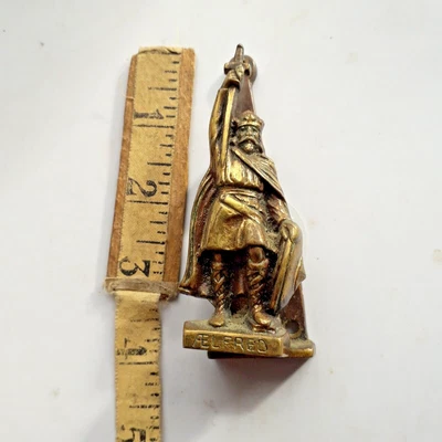 Victorian Antique Door Knocker Alfred The Great   4  Approx • £9.99