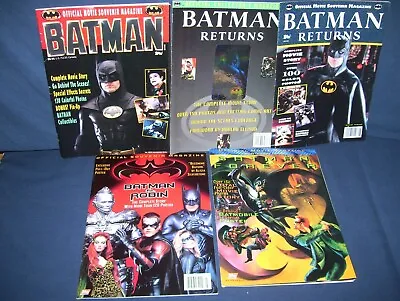 Batman Official Movie Magazine Lot  • $49.99