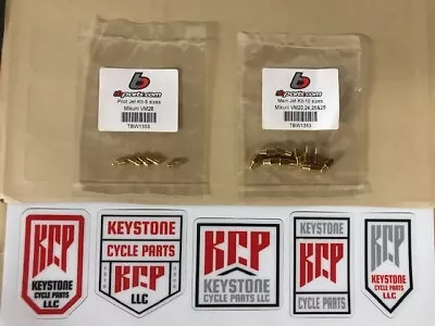$39.95 • Buy Kawasaki KLX 110 DRZ Pilot Jet & Main Jet Kit For Mikuni VM26 Carb TB Parts 