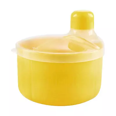 4 Grid Baby Formula Dispenser Portable Milk Powder Container Feeding Storage Box • £9.29