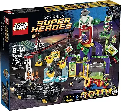 Lego DC Super Heroes 76035 JOKERLAND New Sealed • $379.99