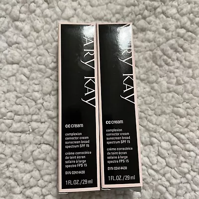 Mary Kay Cc Cream Very Light Expires  07/25 Lot Of 2 Free Shipping Nib • $35