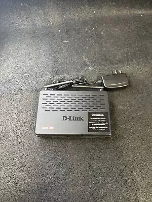 D-Link Verizon Internet Router DSL-2750B ADSL2+ W/ Power Supply 4-Port Wireless • $14.99