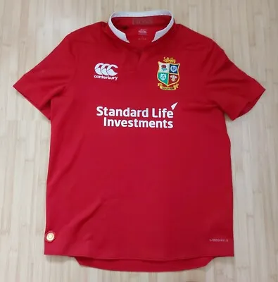 £9.95 • Buy BRITISH AND IRISH Lions 2017 Tour Rugby Shirt Canterbury - UK Size Large